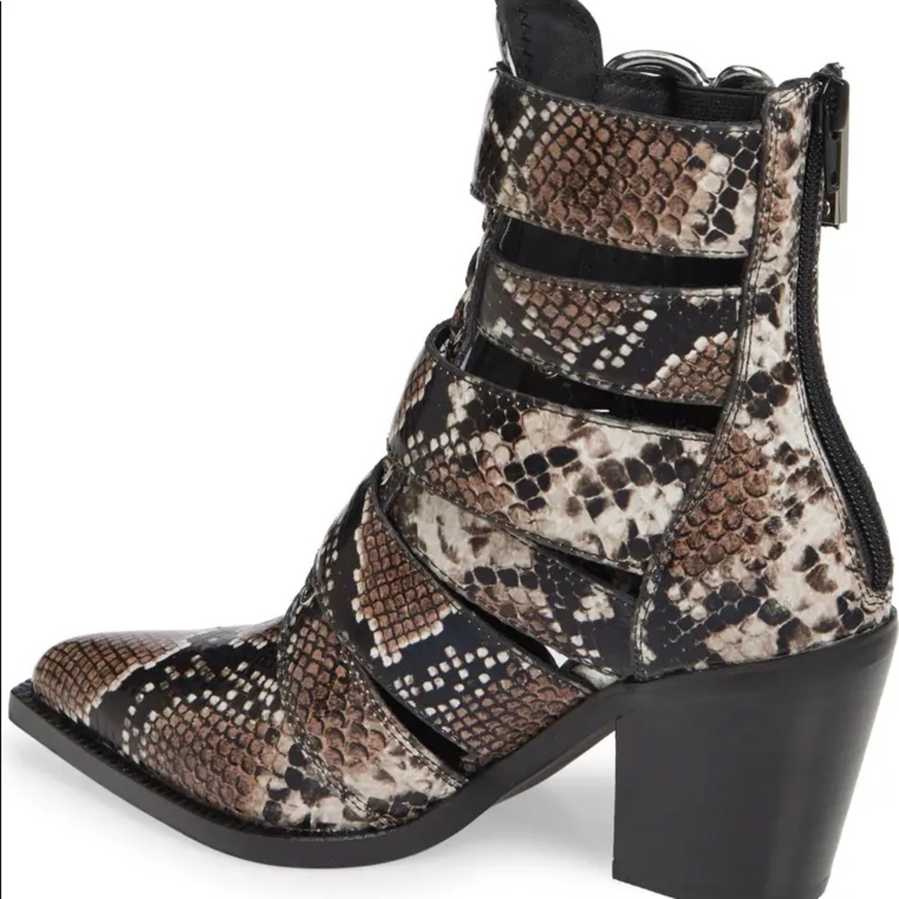 Jeffrey Campbell Caceres Bootie SNAKE
